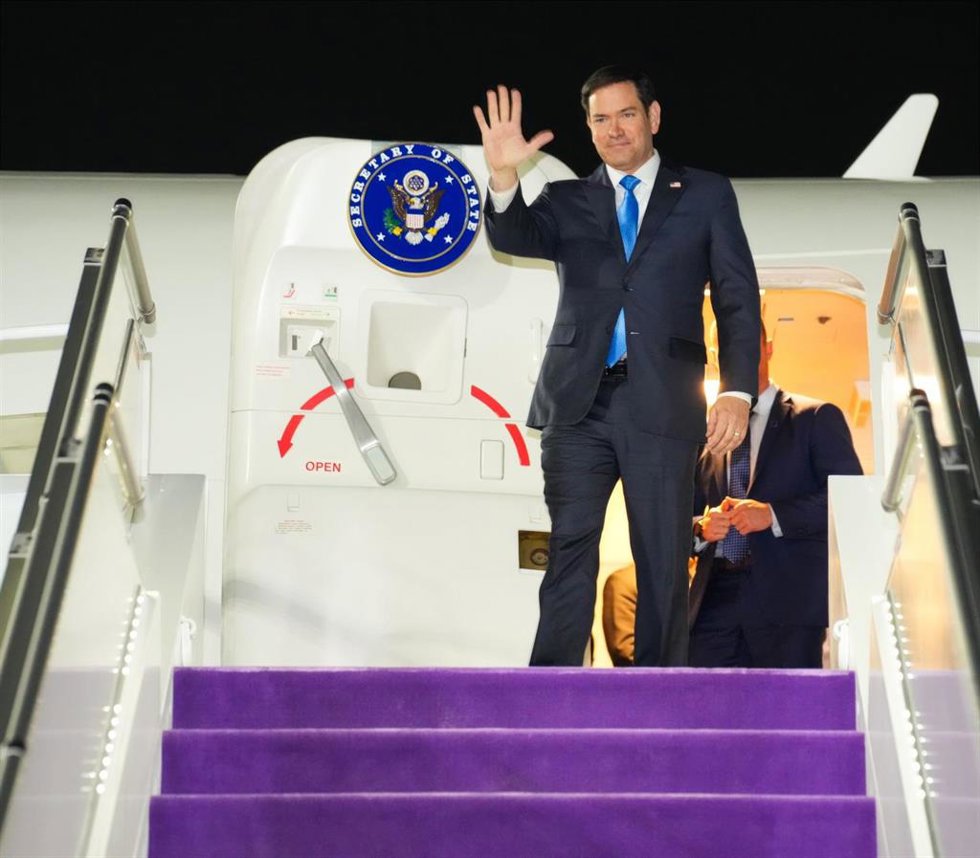 El secretario del Departamento de Estado de EEUU, Marco Rubio