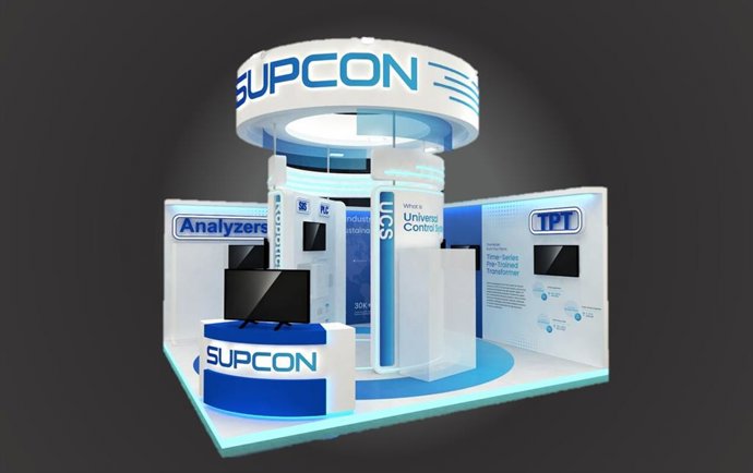 SUPCON's booth at the Hannover Messe 2025: Stand G059