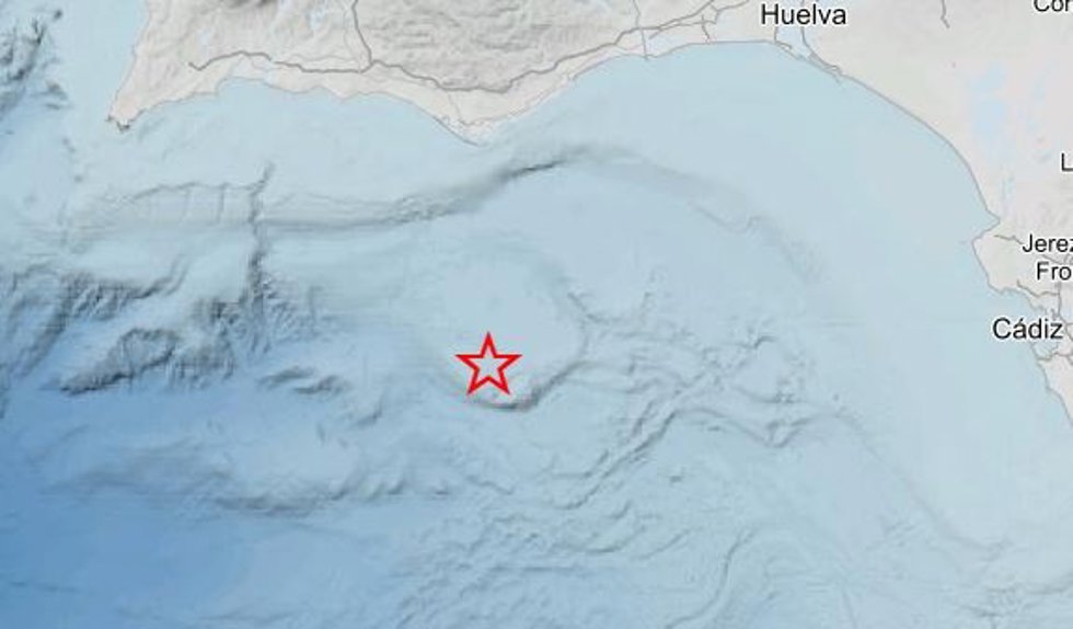 Terremoto de magnitud 4,3 con epicentro en aguas del Golfo de Cádiz
