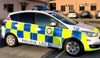 Detenido un conductor tras chocar contra un coche patrulla cuando huía de la policía en Algeciras (Cádiz)