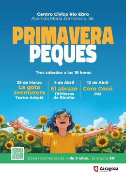 Cartel de la programación para esta primavera