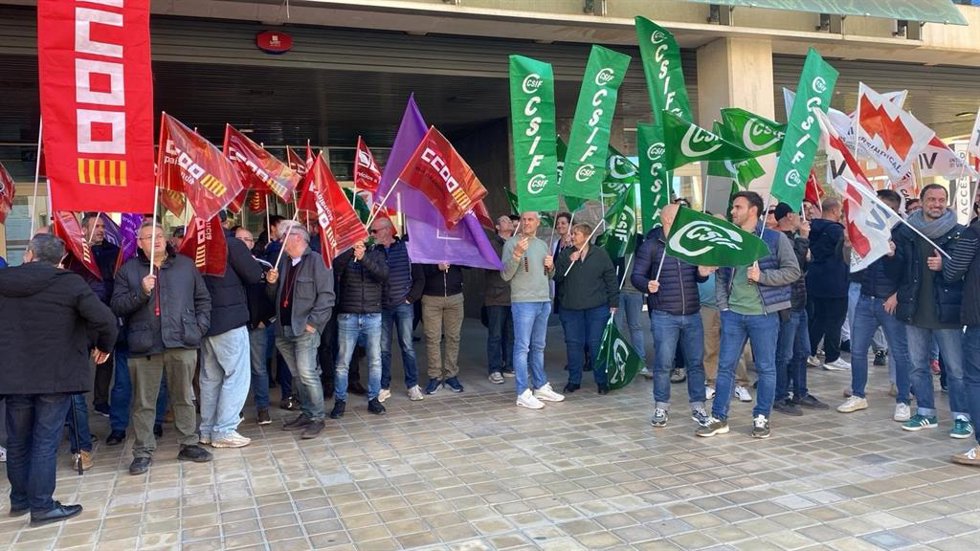 Concentración de SITVAL en Valncia