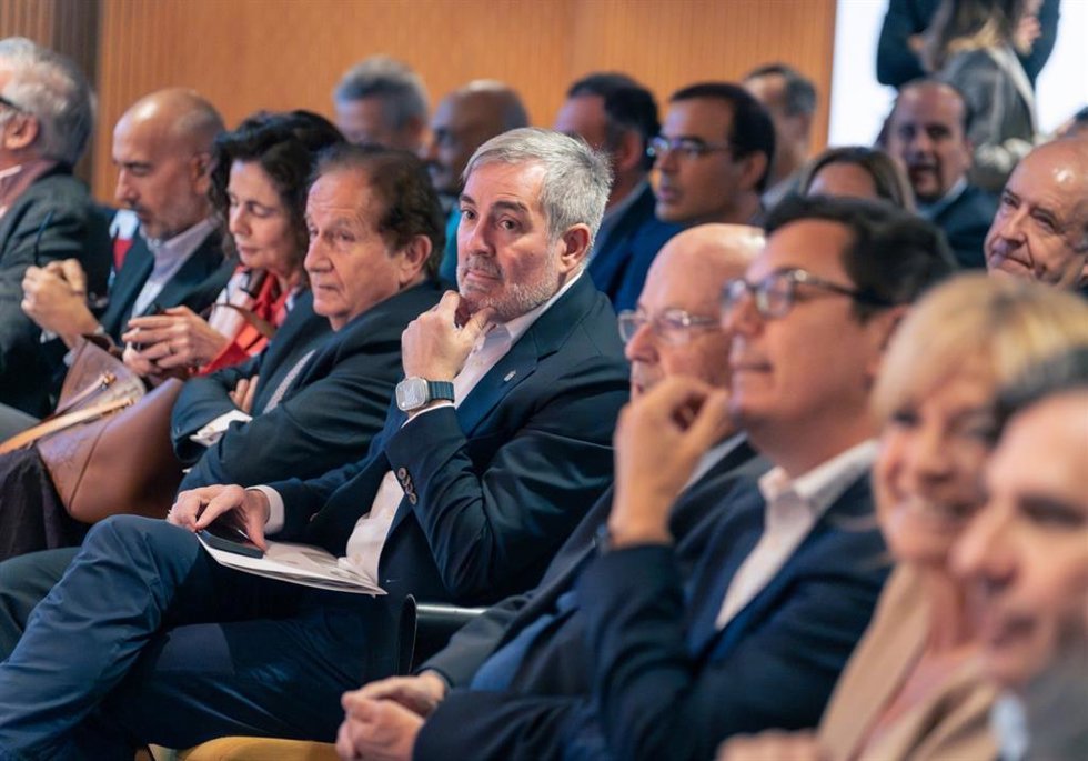 El presidente de Canarias, Fernando Clavijo, Estrategia Canarias-África