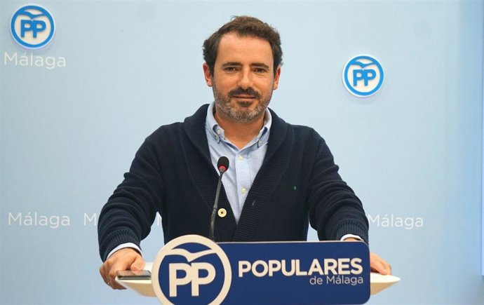 Archivo - Jose Ramón Carmona, portavoz del PP de Málaga 