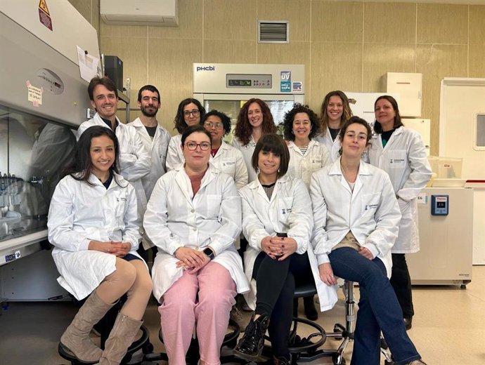 Integrantes del grupo de Genética de Micobacterias de la Universidad de Zaragoza.