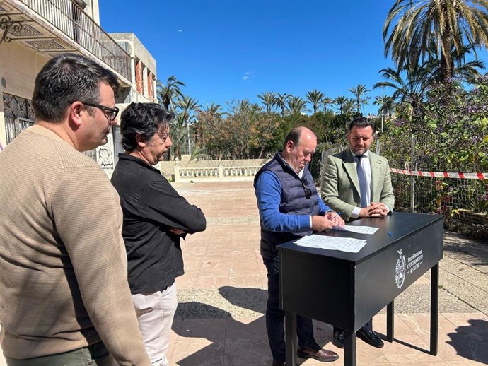 Elche reinicia las obras de rehabilitación y puesta en valor de la casa de l'Hort del Gat
