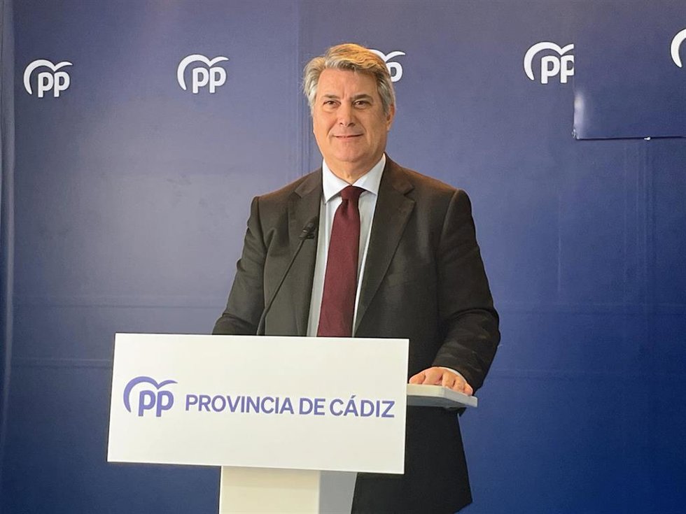 Ignacio Romaní, diputado del PP por la provincia de Cádiz.