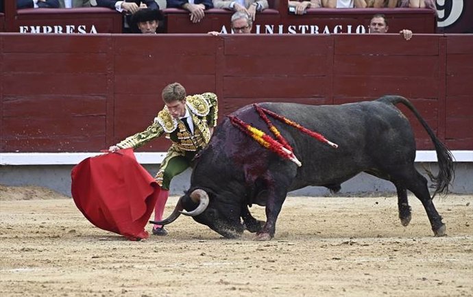 Archivo - Arquivo - Telemadrid entrega seus prêmios de touradas ao toureiro Borja Jiménez e ao touro 'Tejonero'.