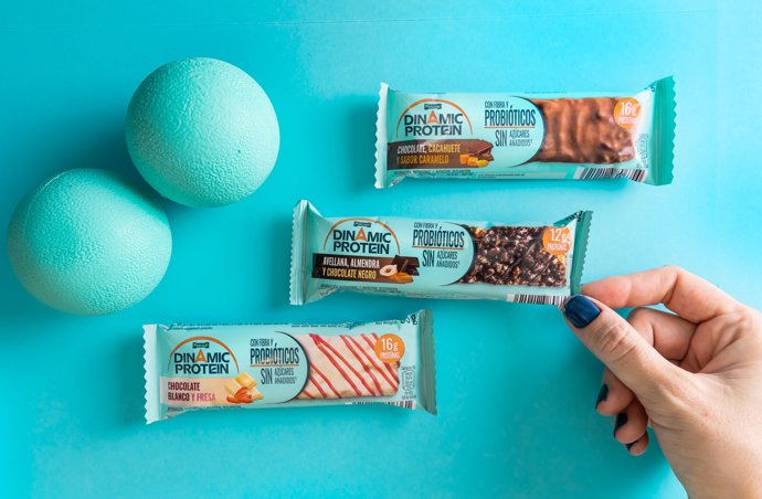 Dinamic Protein (Pascual) entra en el mercado de barritas de proteínas, una categoría que factura 28 millones de euros anuales