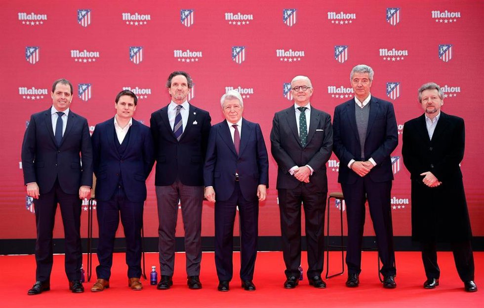 Acuerdo renovación patrocinio Mahou San Miguel y Atlético de Madrid