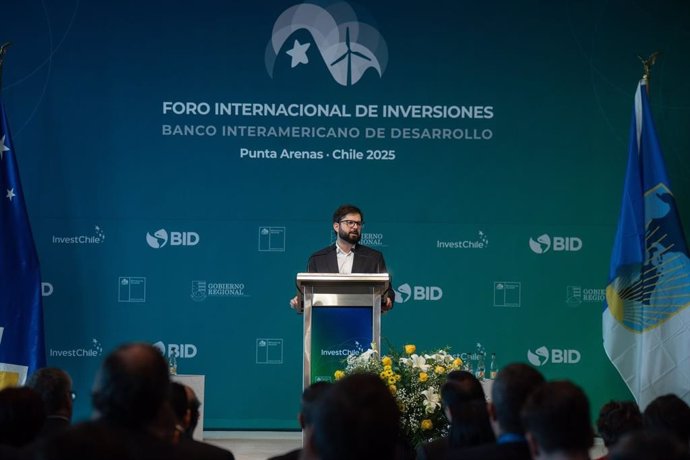 El presidente de Chile, Gabriel Boric