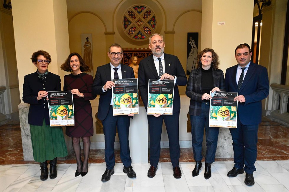 Presentación de la I Feria Científica de Santomera