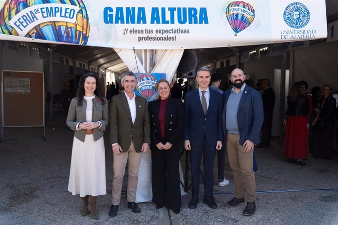 Inauguración de la Feria del Empleo de la UAL.