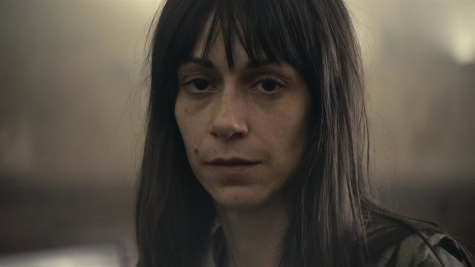 La actriz Alicia Fornell, caracterizada como Sofía, en una escena de 'La Luz', de Juan Antonio Chavero.