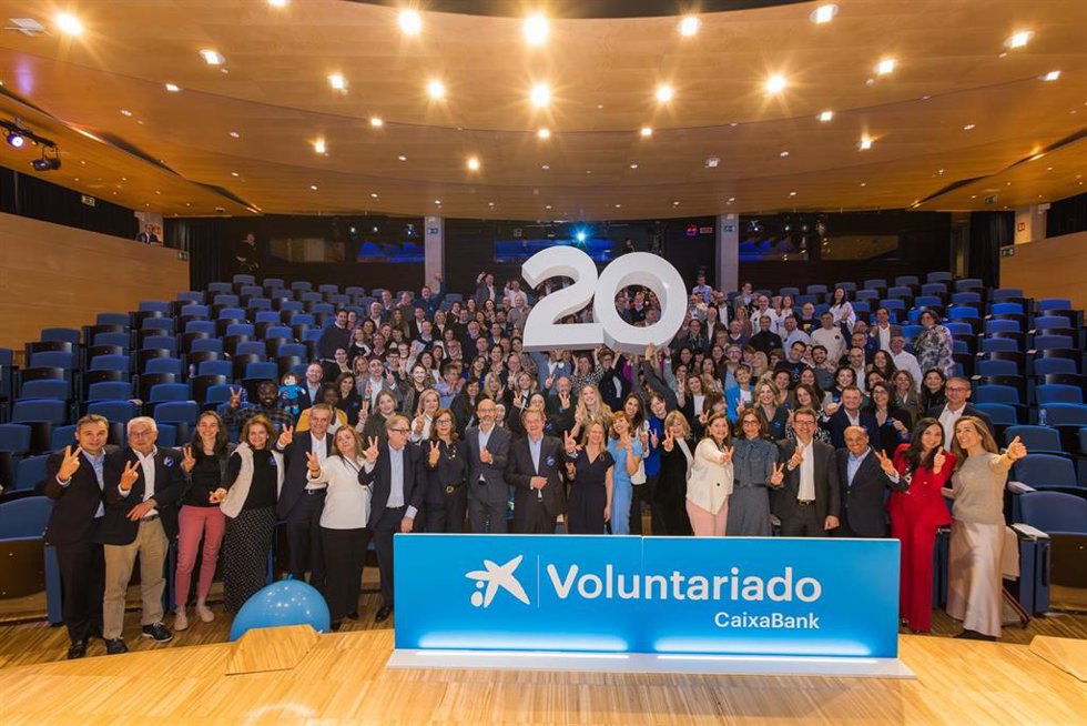 Voluntariado CaixaBank moviliza a 360 voluntarios en Aragón en acciones que benefician a más de 42.000 personas