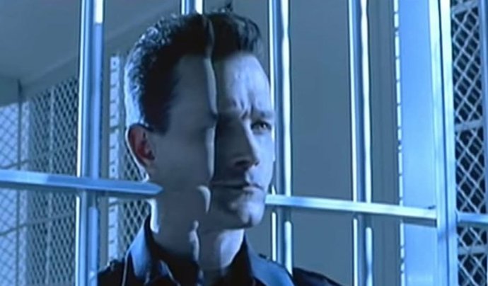 El robto líquido T-1000 de Terminator 2