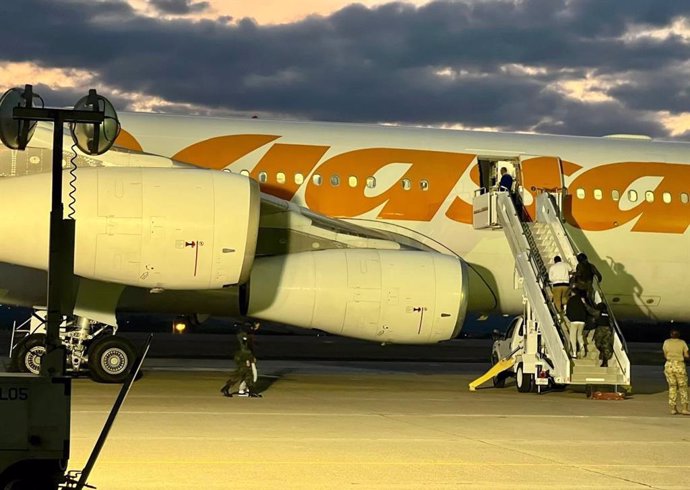 Un avión de la compañía venezolana Conviasa (archivo)