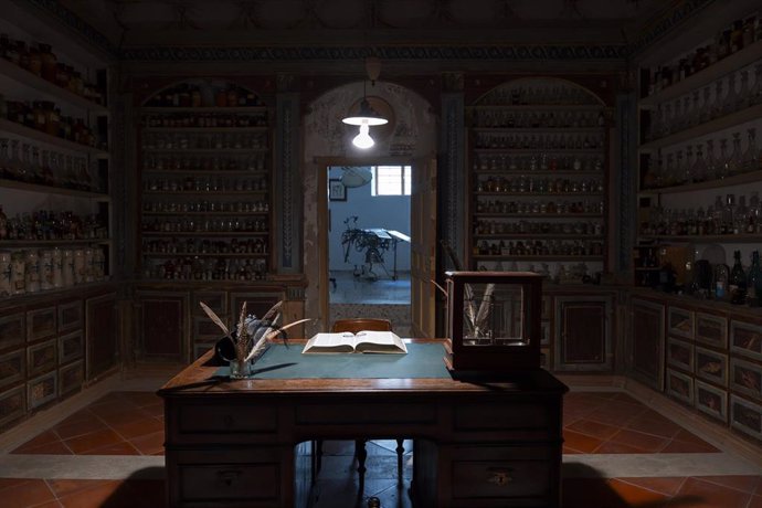 Interior del Hospital de Santiago de Cuenca.