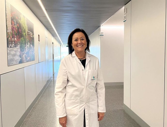 La jefa del Servicio de Oncología Médica del Hospital Quirónsalud Córdoba, la doctora María Jesús Rubio.