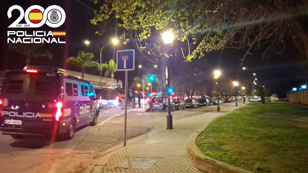 Inmagen de la Operación Gárgola en Coria del Río 