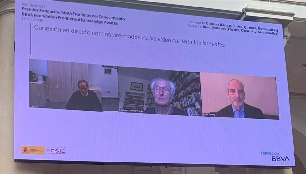 Galardonados con el XVII Premio Fronteras del Conocimiento que otorga Fundación BBVA en la categoría de Ciencias Básicas