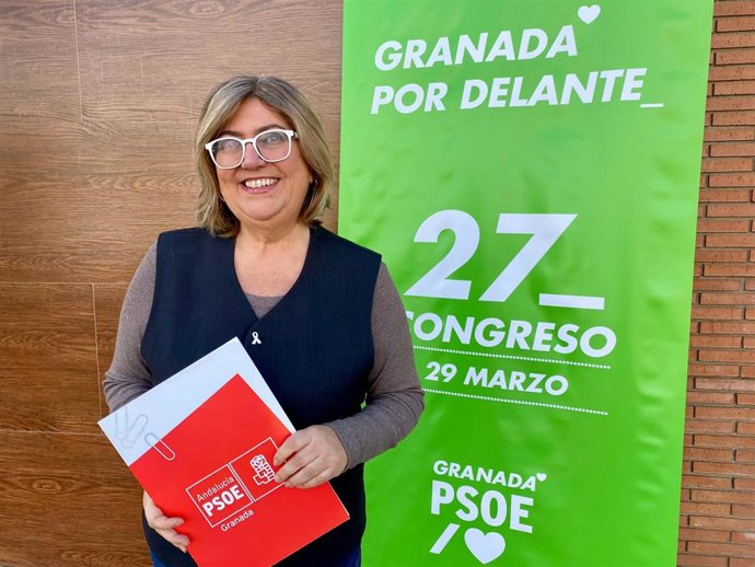 La secretaria de Organización del PSOE de Granada, Ana Muñoz.