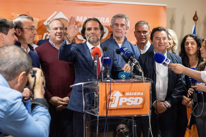 Líder del PSD en Madeira, Miguel Albuquerque