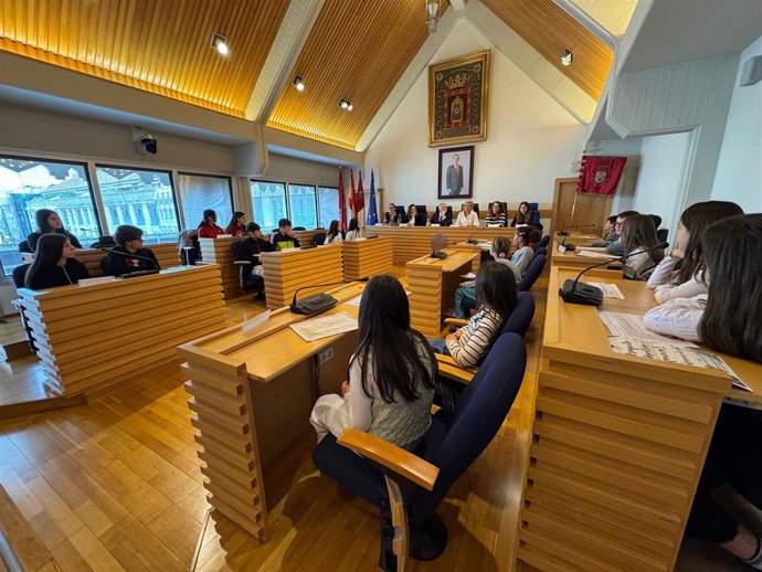 Alumnos participantes en la iniciativa 'Nosotros proponemos'.