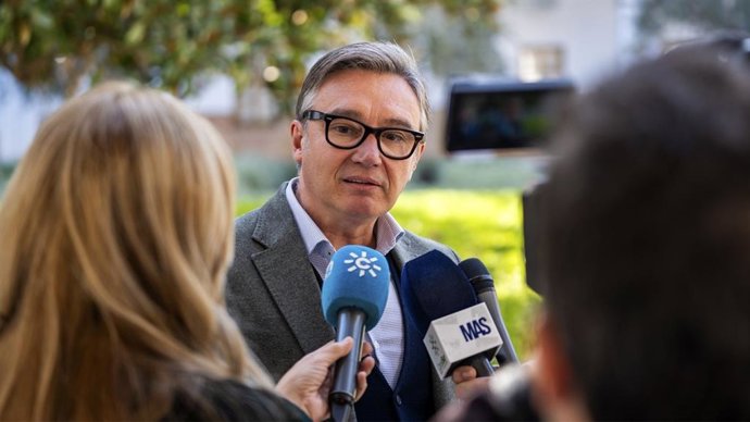 Archivo - El portavoz parlamentario de Vox en Andalucía, Manuel Gavira, en una imagen de archivo.