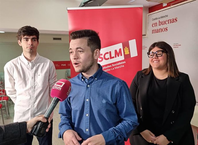 Archivo - El secretario general de Juventudes Socialistas (JJSS) de Castilla-La Mancha, Álvaro Toconar.