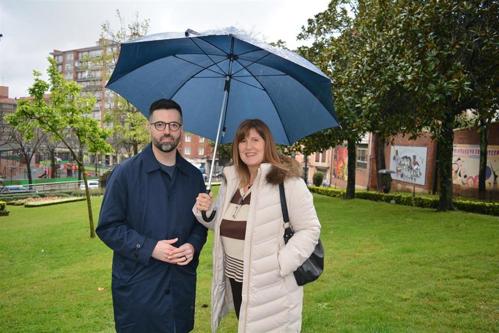 Gorka Álbarez y Ainhoa Basabe