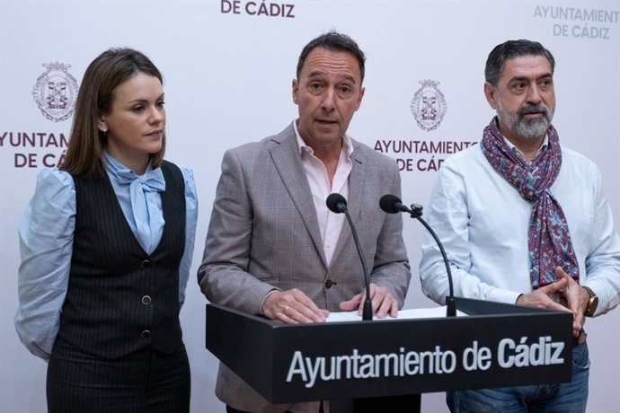 Archivo - El concejal de Urbanismo, José Manuel Cossi, en rueda de prensa.