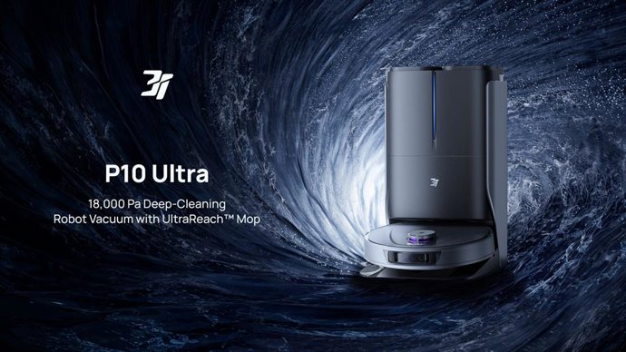 3I P10 Ultra, 18000Pa Deep-Cleaning Robot Vacuum With Ultrareach Mop