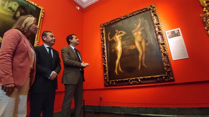 El Museo Julio Romero de Torres de Córdoba incorpora a su colección la obra 'Rivalidad', que el propio autor realizó hace cien años y que el Ayuntamiento ha comprado por 700.000 euros.