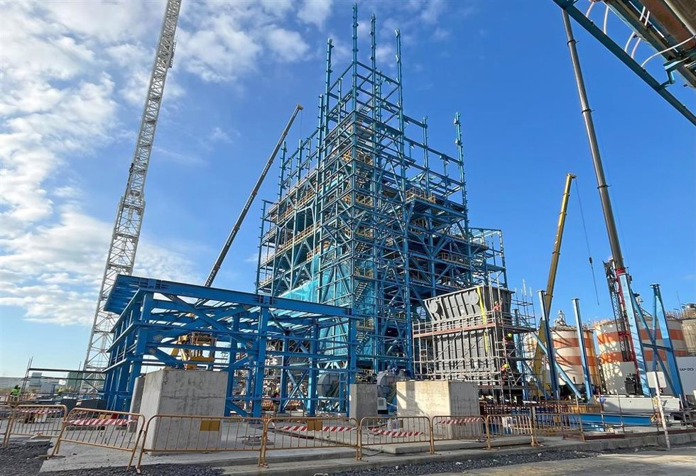 Proyecto CirCular de Atlantic Copper en construcción.