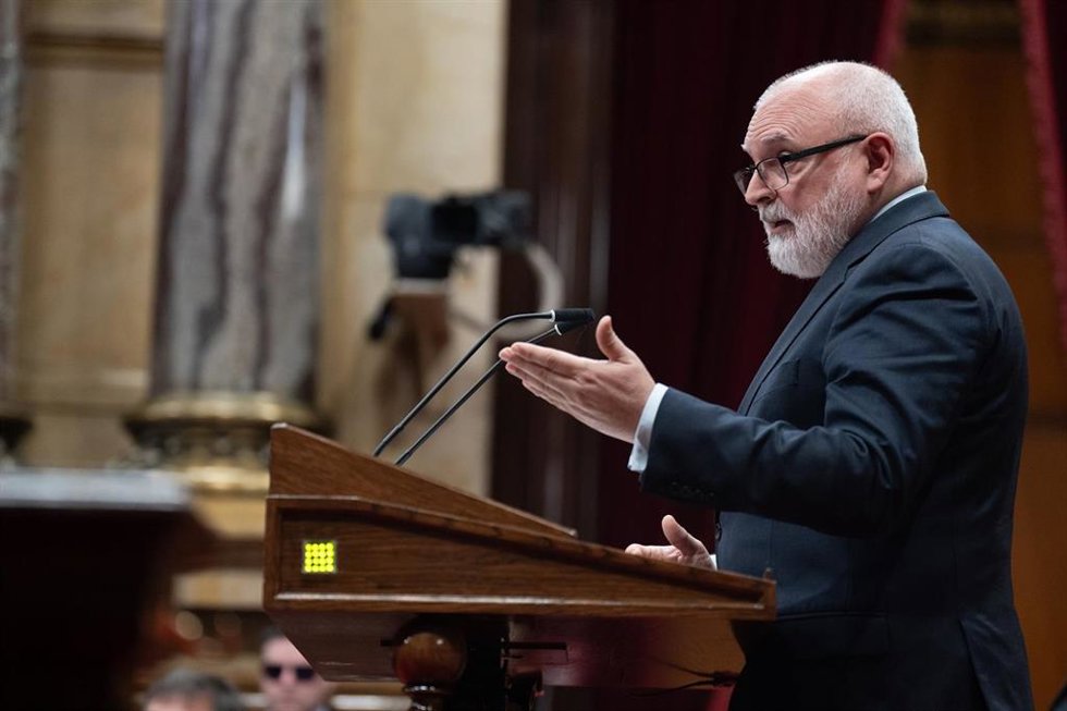 El diputado de Vox en el Parlament, Andrés Bello