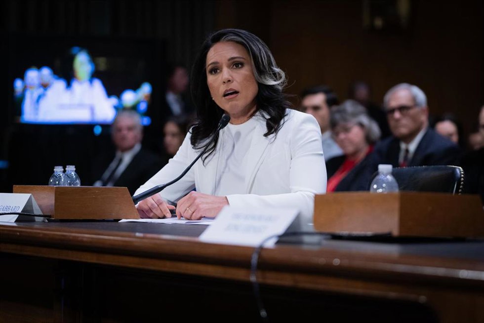 Archivo - La directora de Inteligencia Nacional de EEUU, Tulsi Gabbard