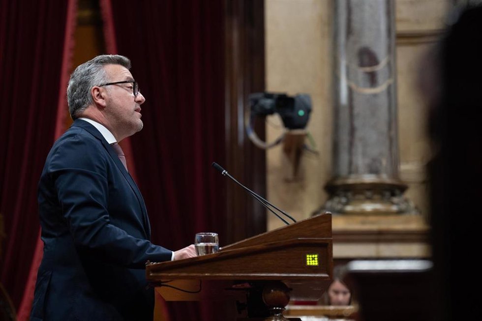 El diputado de PSC-Units en el Parlament Jordi Riba