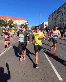 El corredor con sordoceguera Fernando Masiá busca completar los seis grandes maratones del mundo