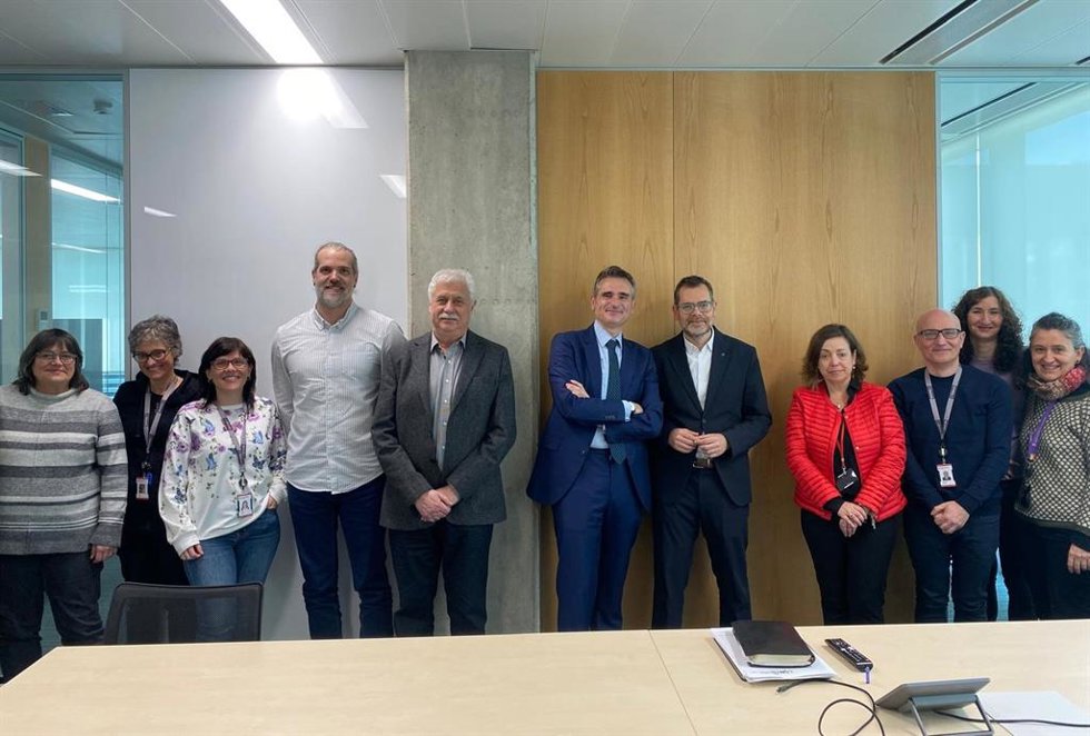 Participantes en el encuentro anual de la Comisión Mixta de Seguimiento del Acuerdo de Encomienda de Funciones