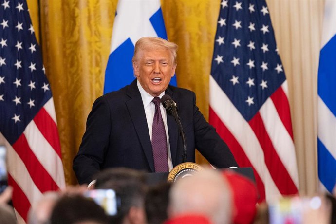 El presidente de Estados Unidos, Donald Trump