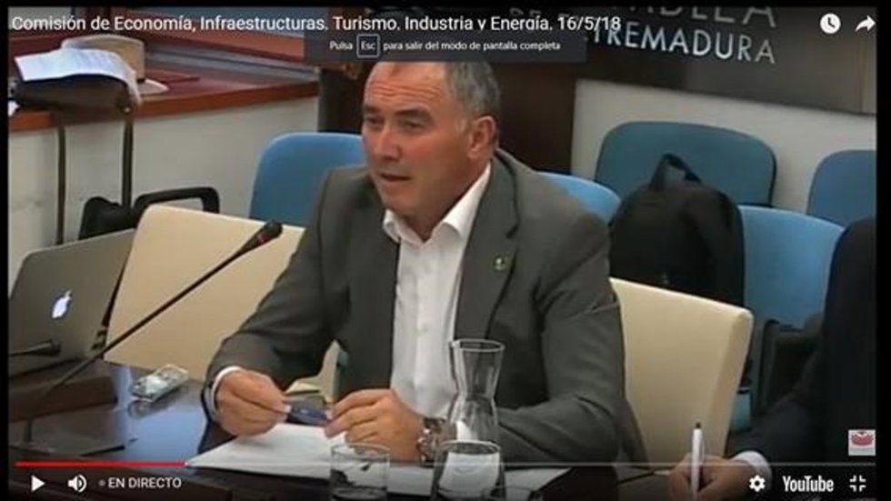 Archivo - Imagen de archivo de Pedro Calderón, presidente de Cermi Extremadura