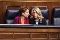 Yolanda Díaz confirma que negocia con Hacienda eximir de IRPF a quienes cobren el SMI: "Espero que haya acuerdo"