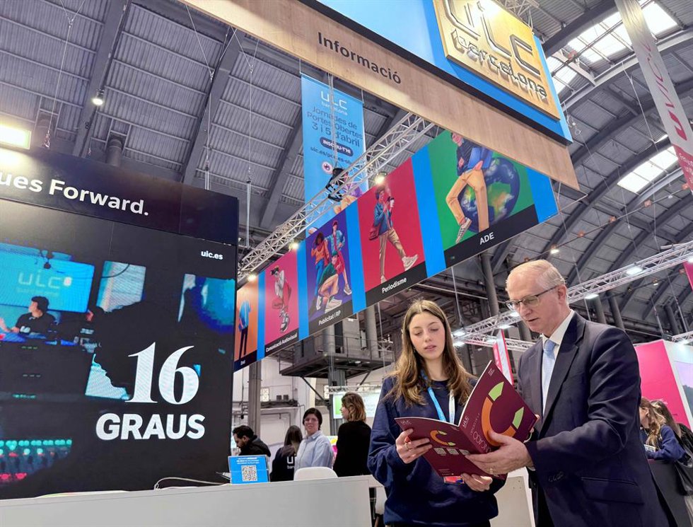 UIC Barcelona participa en el Saló de l'Ensenyament 2025 en Fira de Barcelona.