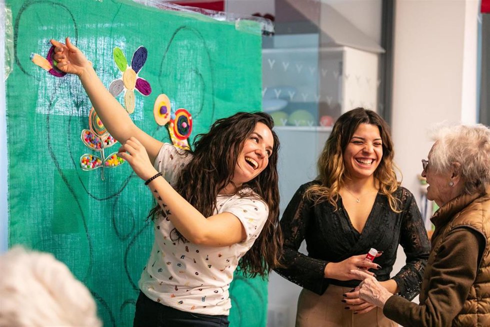 Programa de voluntariado 'En buena compañía'.