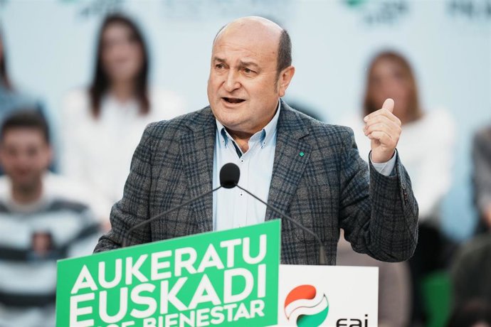 Archivo - El presidente del PNV, Andoni Ortuzar