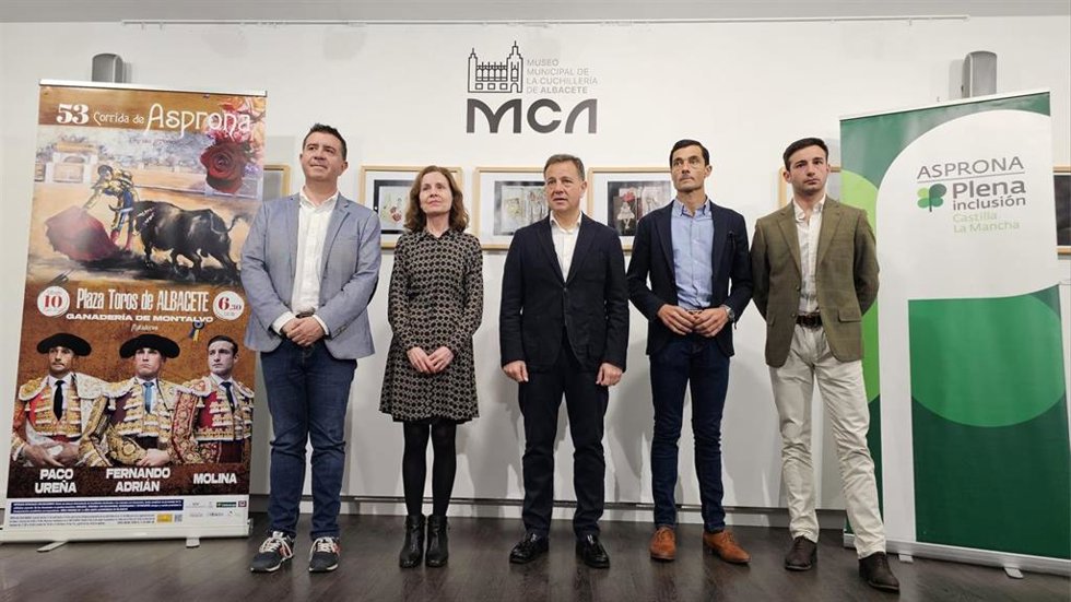 Presentación de la 53 Corrida de Toros de Asprona.