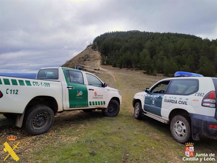 Interceptados el conductor de un todoterreno y dos motoristas en el parque natural Sabinares, en Burgos.