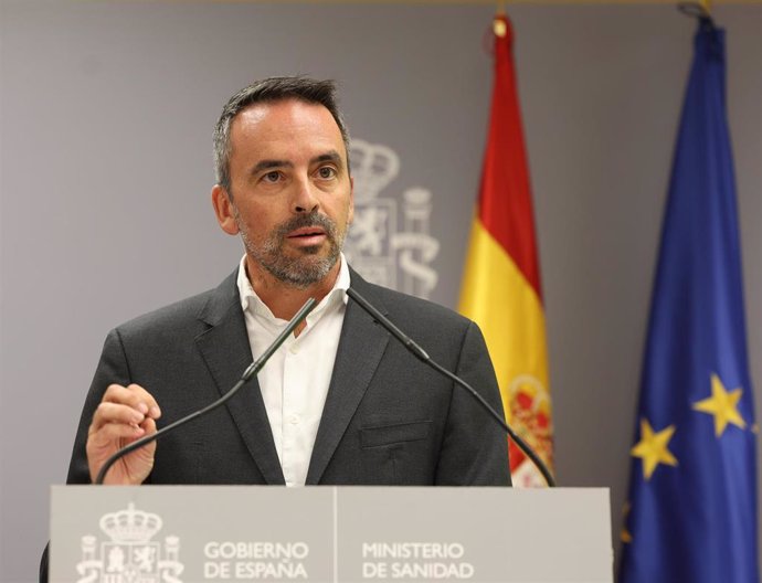 Archivo - Imagen de archivo del secretario de Estado de Justicia, Manuel Olmedo.