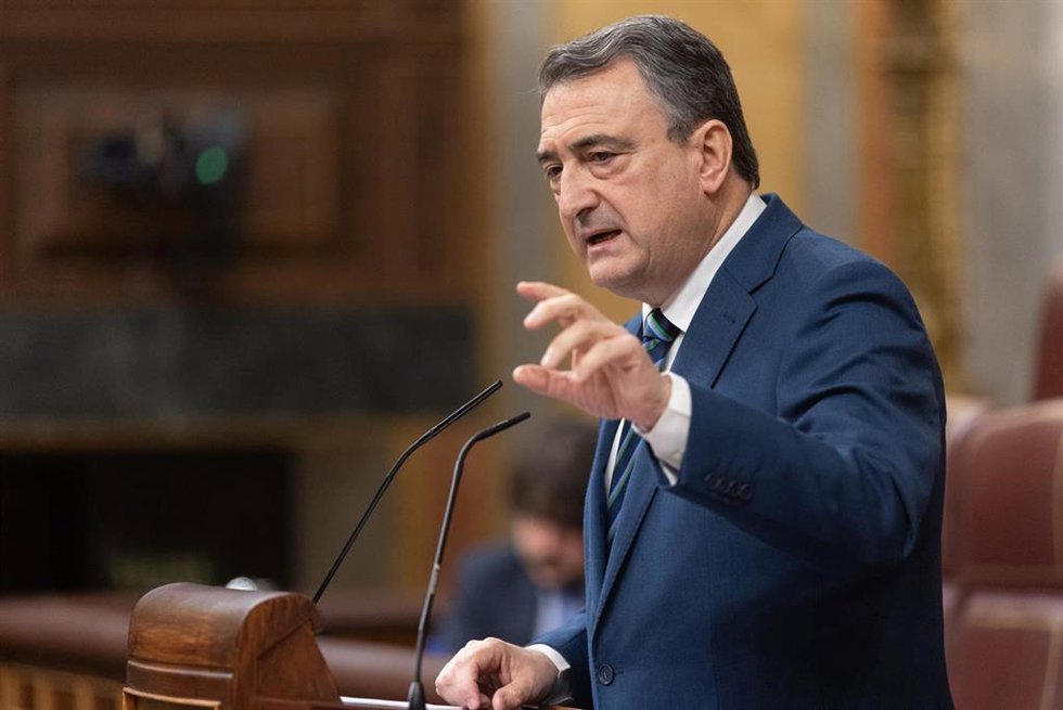 El portavoz del PNV en el Congreso, Aitor Esteban.